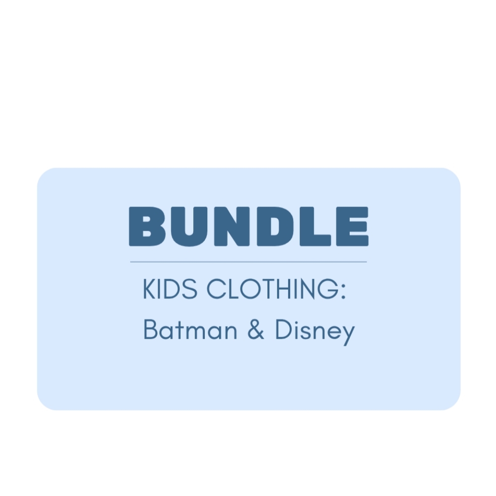 BUNDLE | (2) Disney & Batman